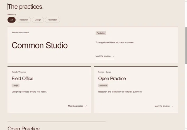 Practice Network — Page + CMS preview